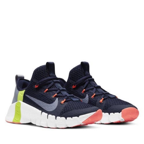 Nike Other - Nike Free Metcon 3. Size 25. CLR Blackened Blue/Ashen Slate/White/Ashen Slate